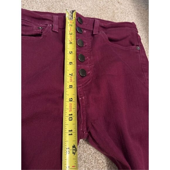 AO.LA BY ALICE + OLIVIA Currant Good High Rise Skinny Jeans Size 28- exposed but - Picture 10 of 10